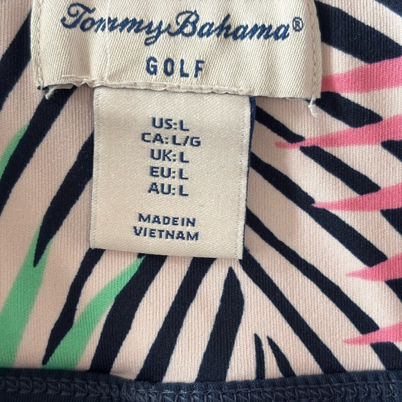 Tommy Bahama Golf Women’s Skort Palm Print Stretch Performance Pocket Size L - Picture 2 of 9